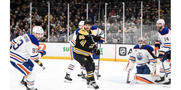 Boston Bruins drabbades av en förlustserie på fem matcher för första gången på senare år